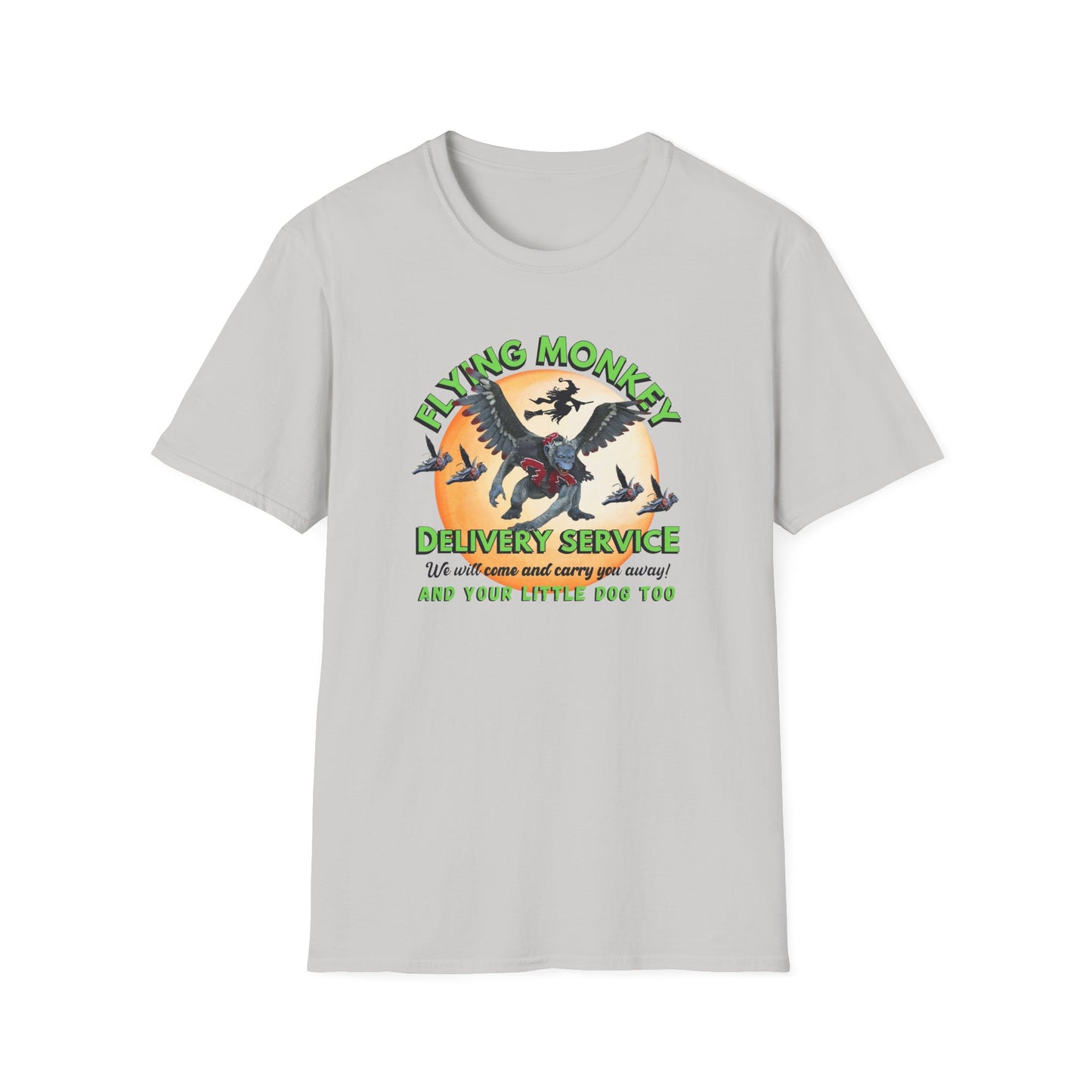 Flying Monkey Delivery Service Unisex Jersey Short Sleeve Tee