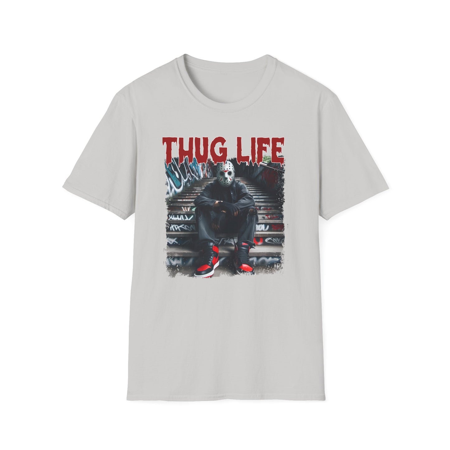 Horror Fan Unisex T-Shirt - Thug Life Jason Voorhees Friday the 13th Movie Series