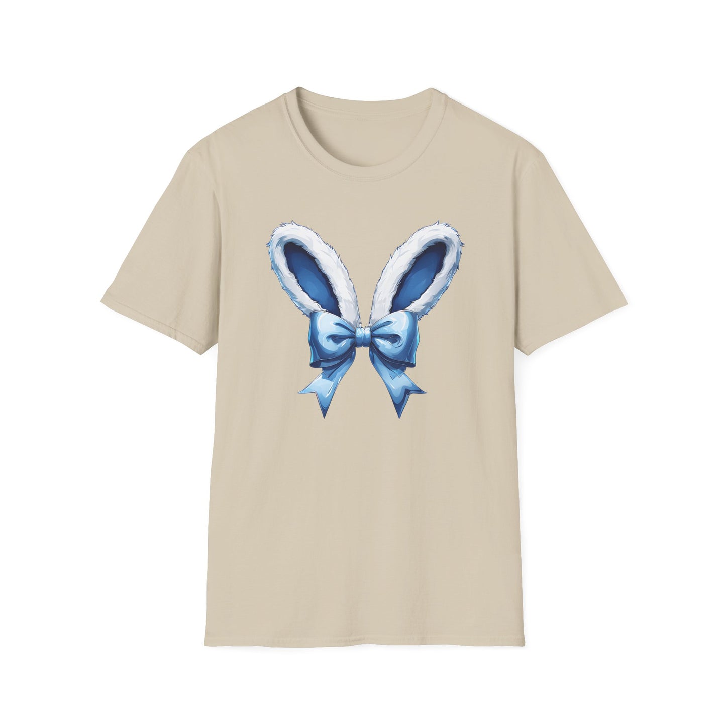 Cute Bunny Ears T-Shirt for Easter, Spring Festival Tee, Unisex Graphic Shirt, Cozy Casual Wear, Gift for Animal Lovers