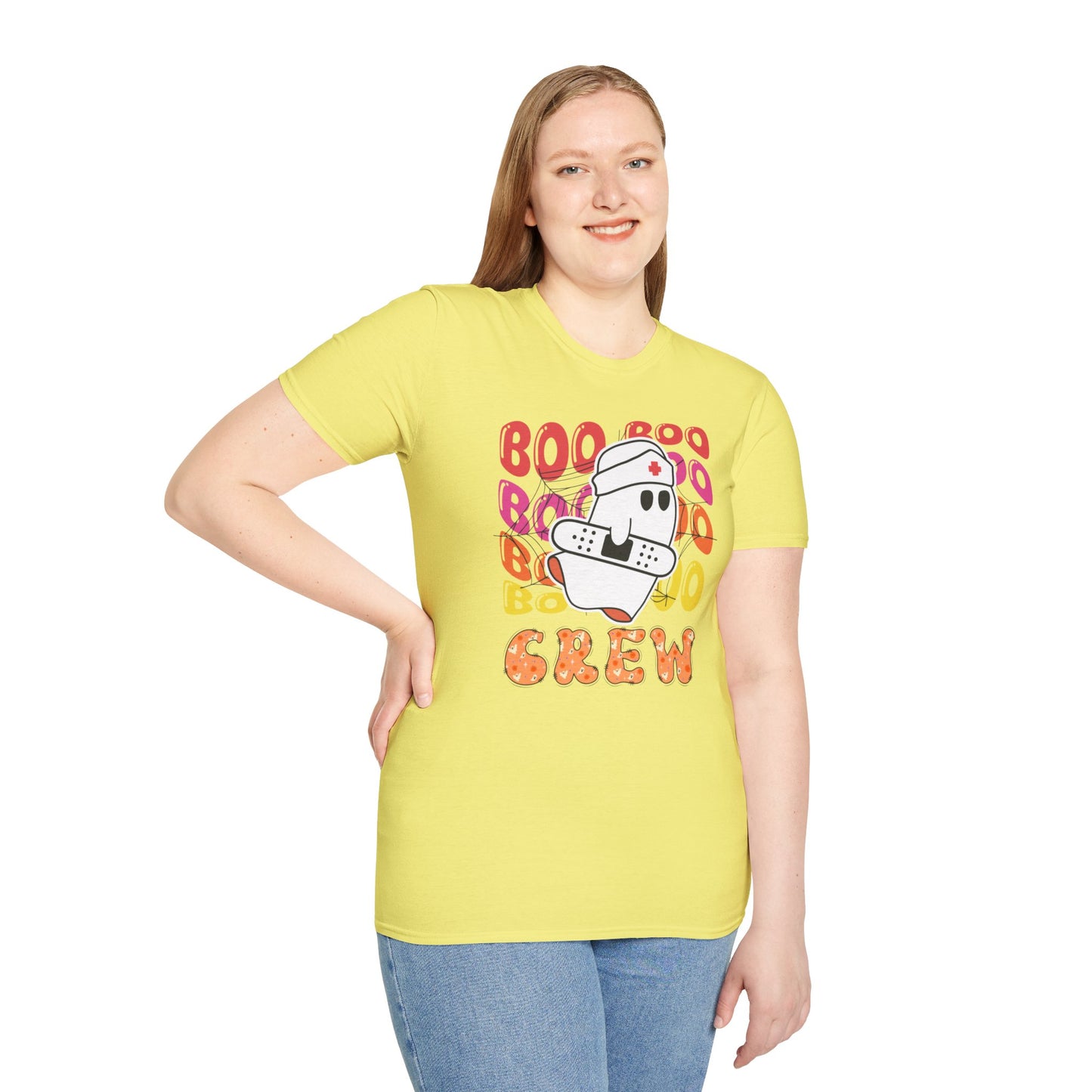 Halloween Nurse Doctor Unisex T-Shirt - Boo Boo Crew Shirt