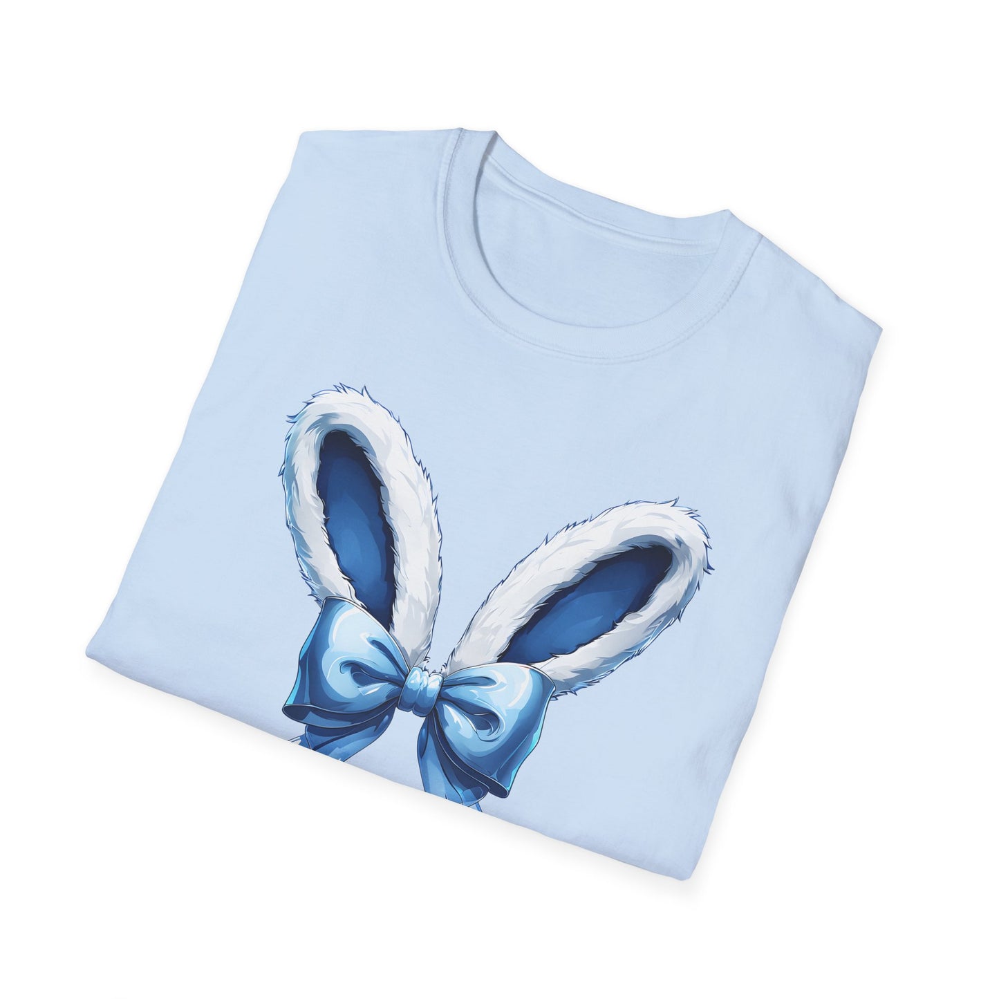 Cute Bunny Ears T-Shirt for Easter, Spring Festival Tee, Unisex Graphic Shirt, Cozy Casual Wear, Gift for Animal Lovers