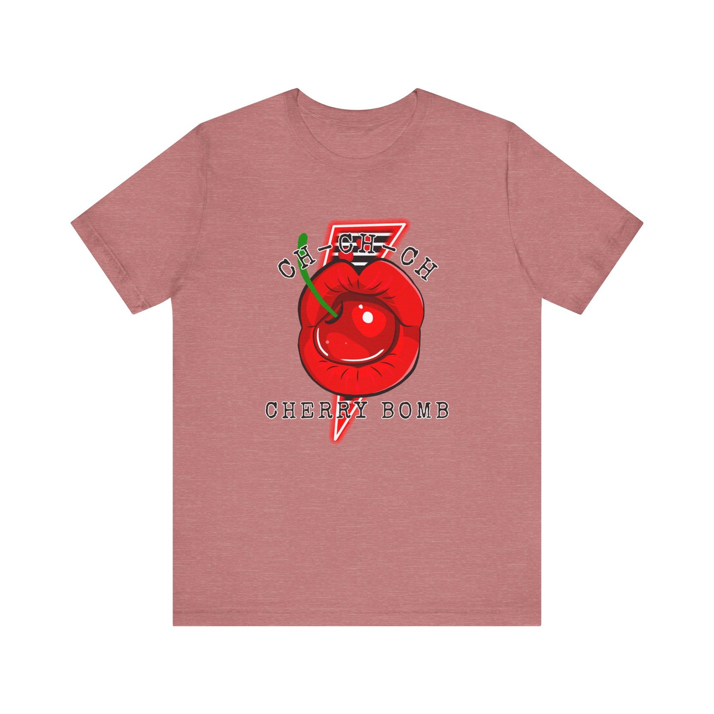 Ch-Ch-Ch Cherry Bomb Unisex Jersey Short Sleeve Tee