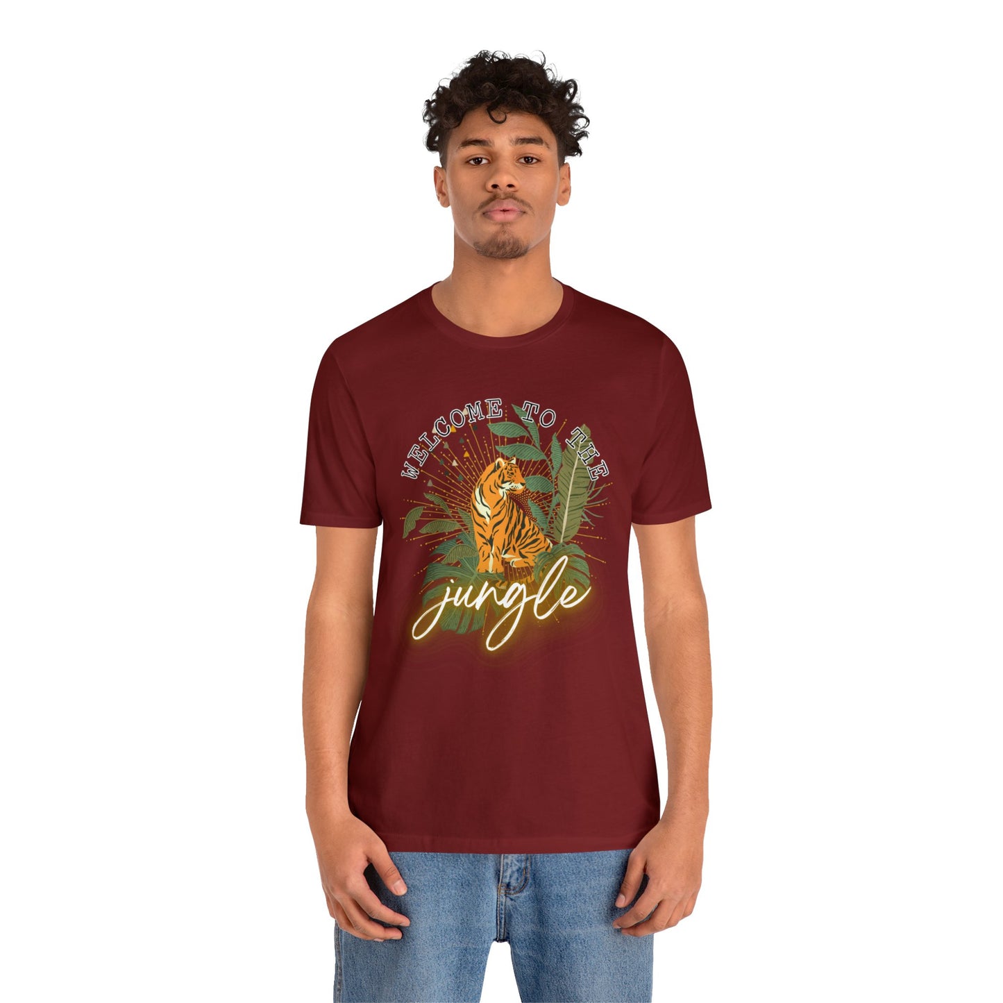 Welcome To the Jungle Unisex Jersey Short Sleeve Tee