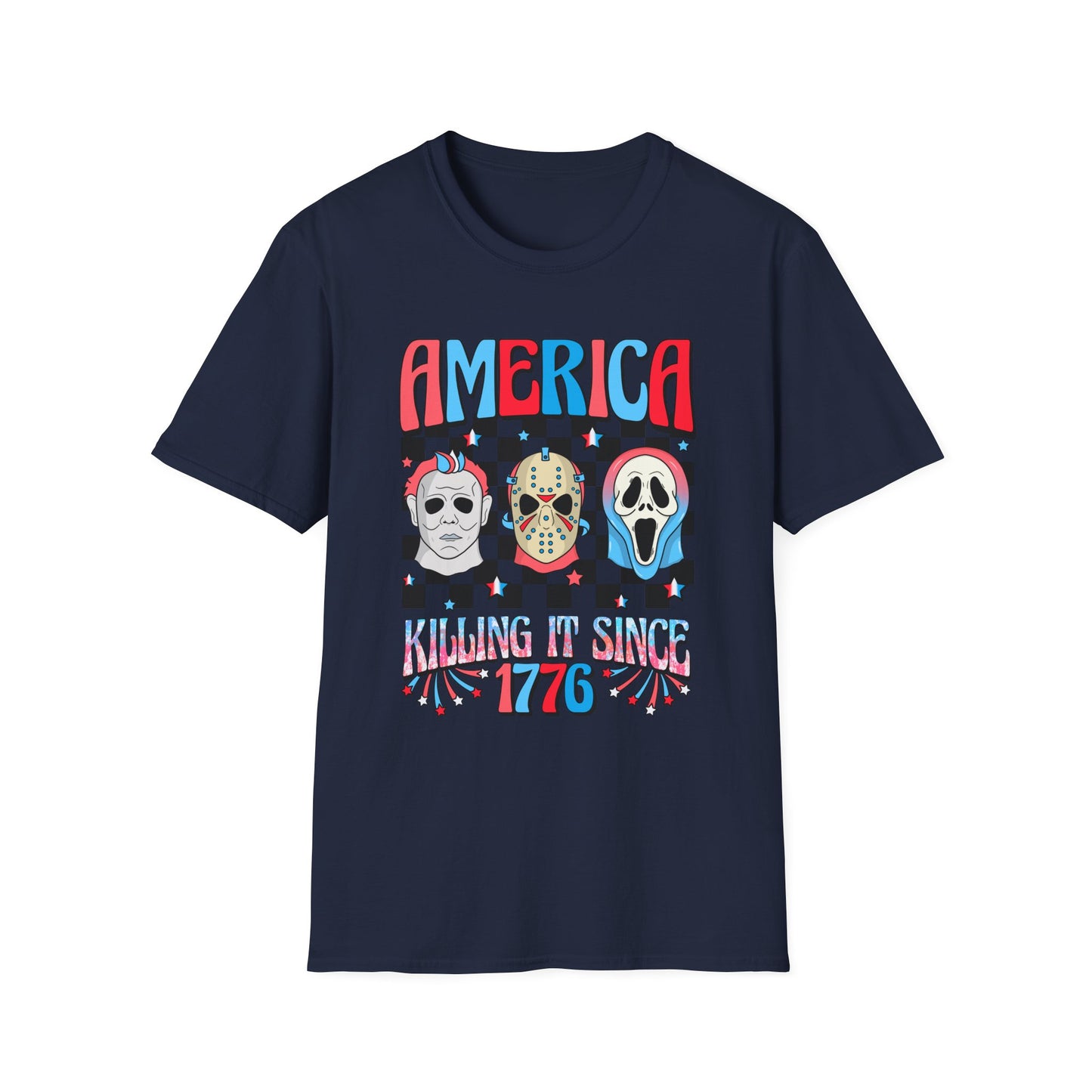 America Killing It Since 1776 T-Shirt — Americana Horror Fans Tee