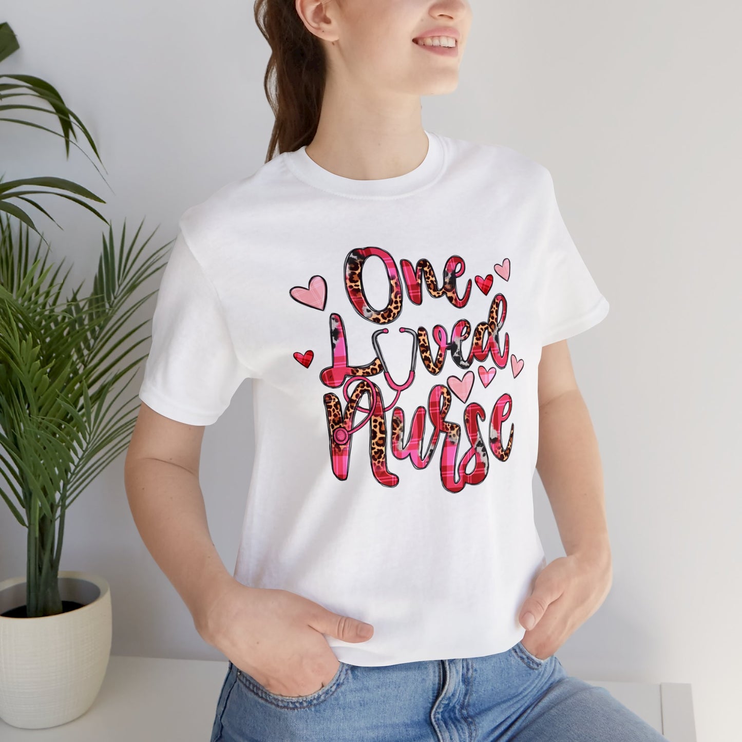 One Loved Nurse shirt, Nurse Valentine Shirt