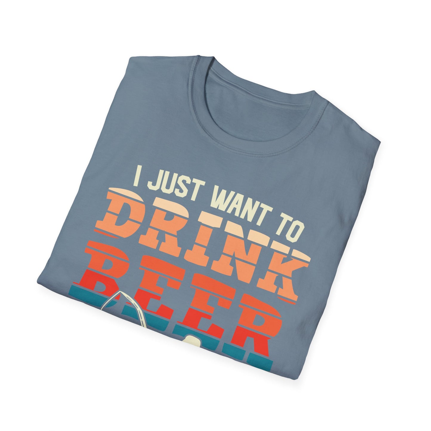 I Just want to Drink Beer and Jerk My Rod Shirt, Guy Fishing Shirt, Funny Fishing Shirt