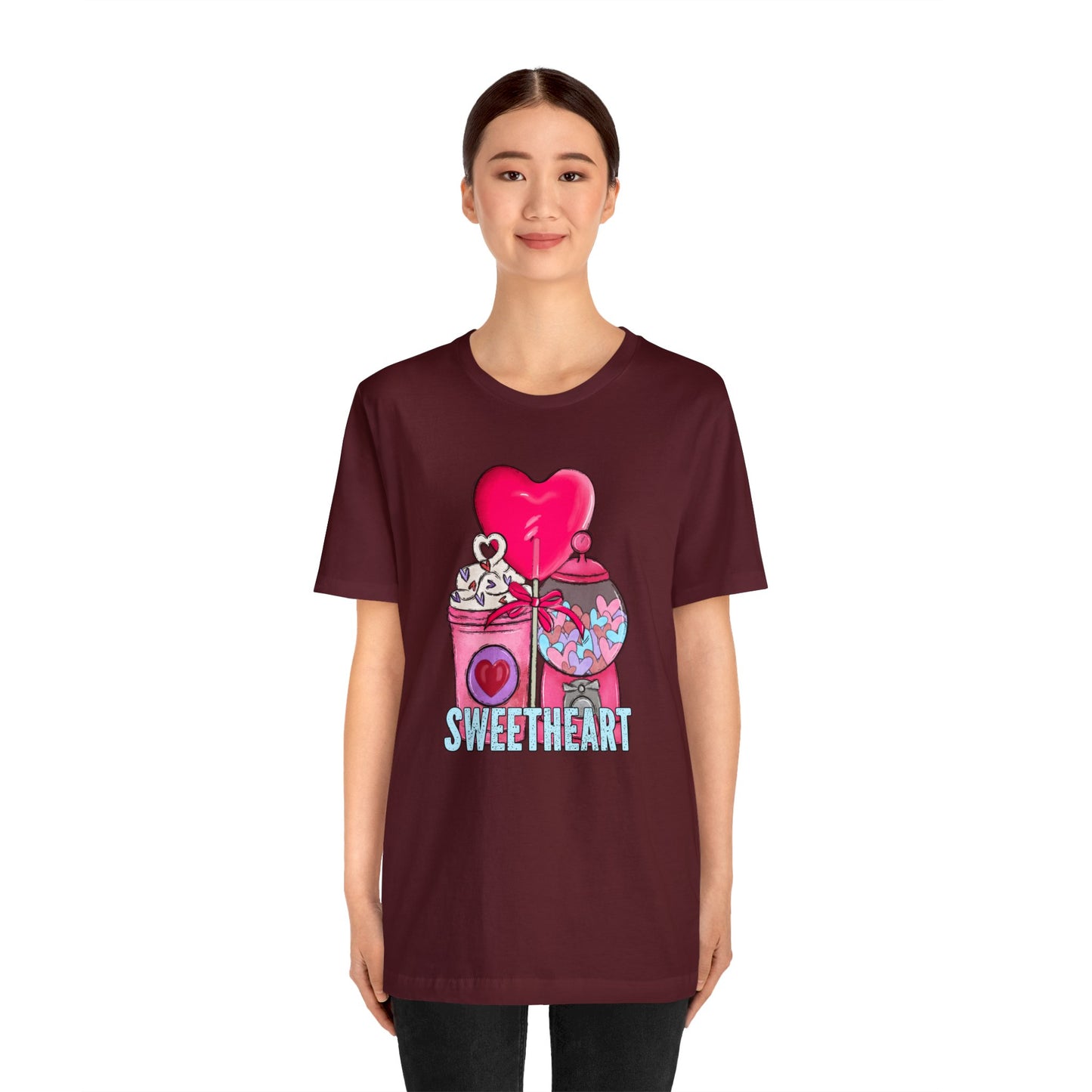 Sweetheart Unisex Jersey Short Sleeve Tee