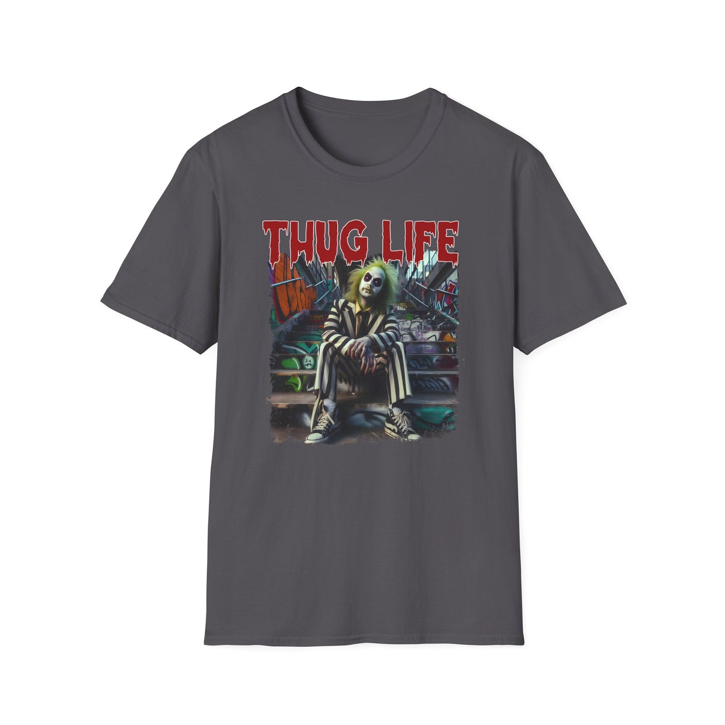 Beetlejuice Thug Life Unisex T-Shirt - Halloween Movie Lovers