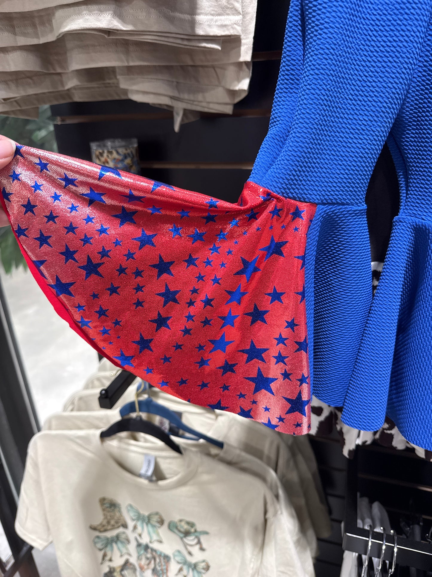 Blue Stars Bell Bottoms