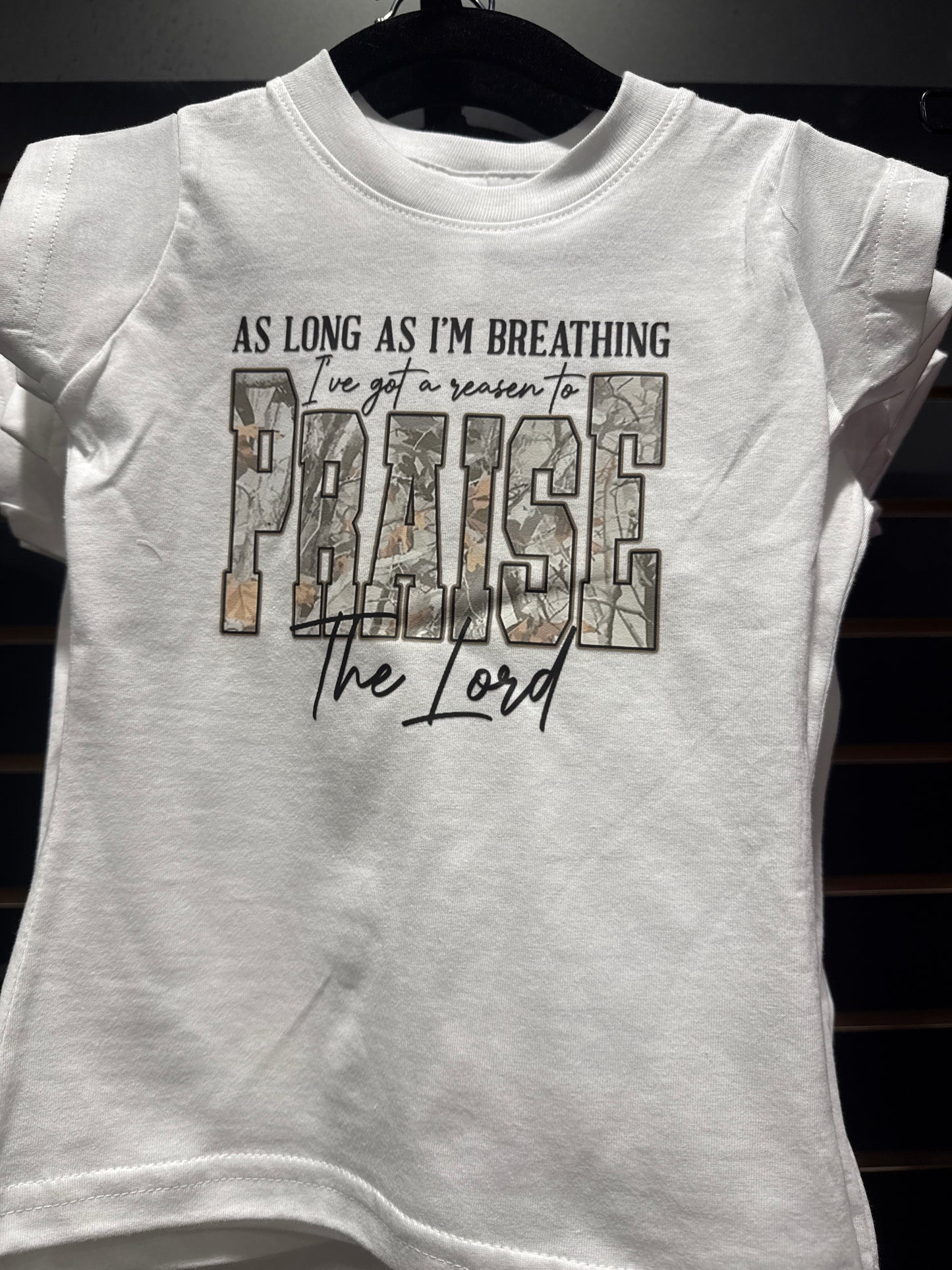 Praise Camo Toddler Shirt