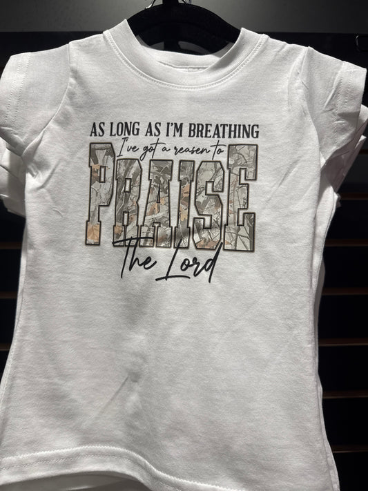 Praise Camo Toddler Shirt