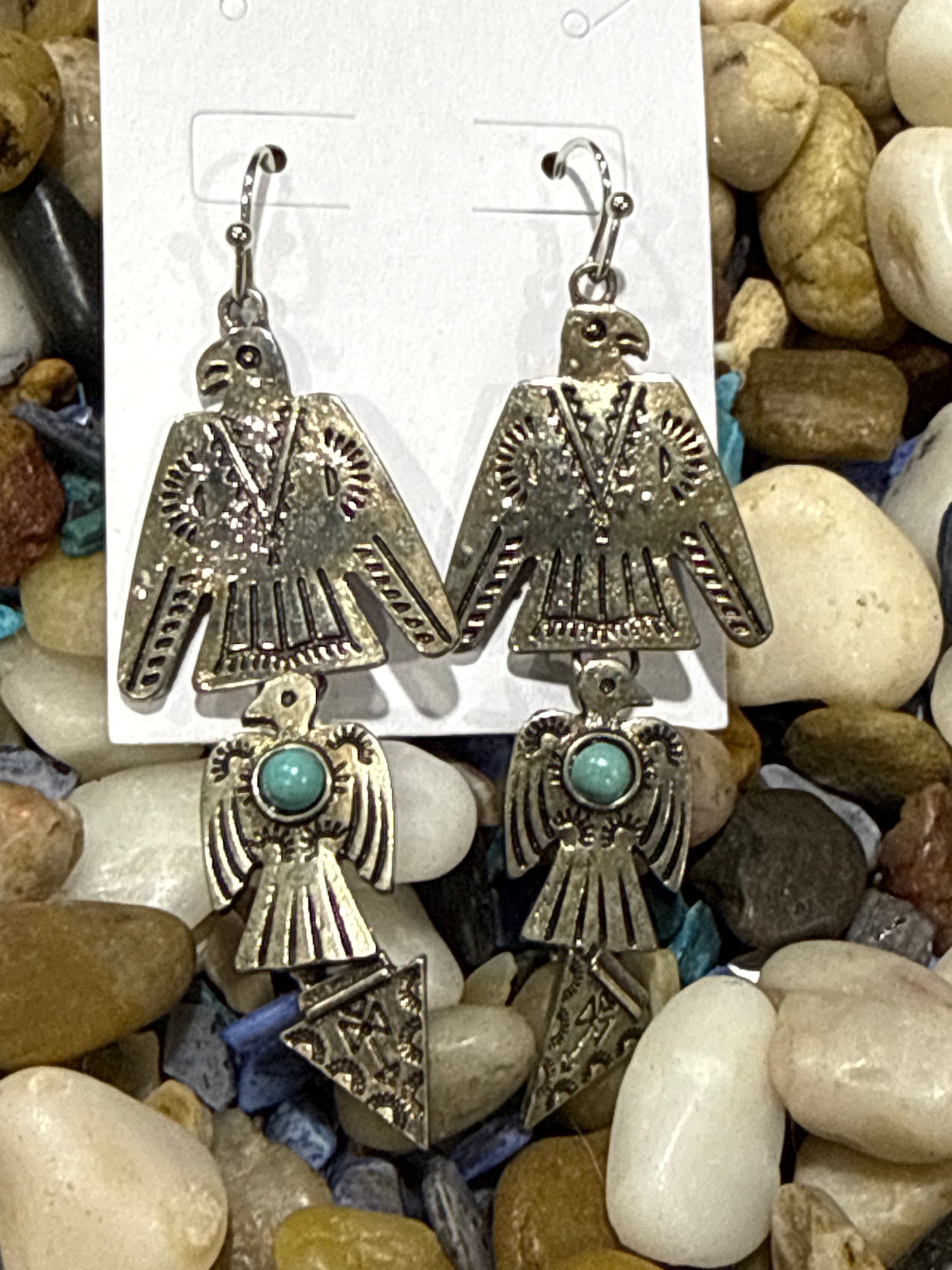 Eagle Dangle Earrings