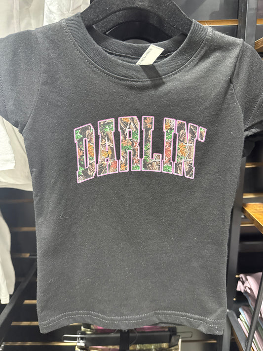 Darlin’ Pink Camo Toddler Shirt