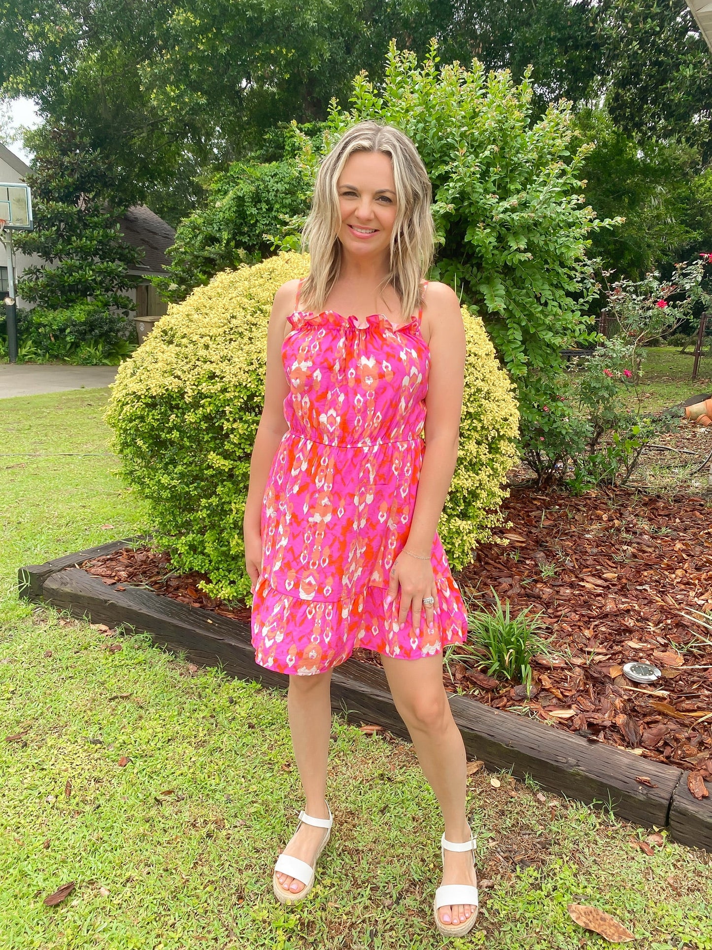 Printed Summer Mini Dress