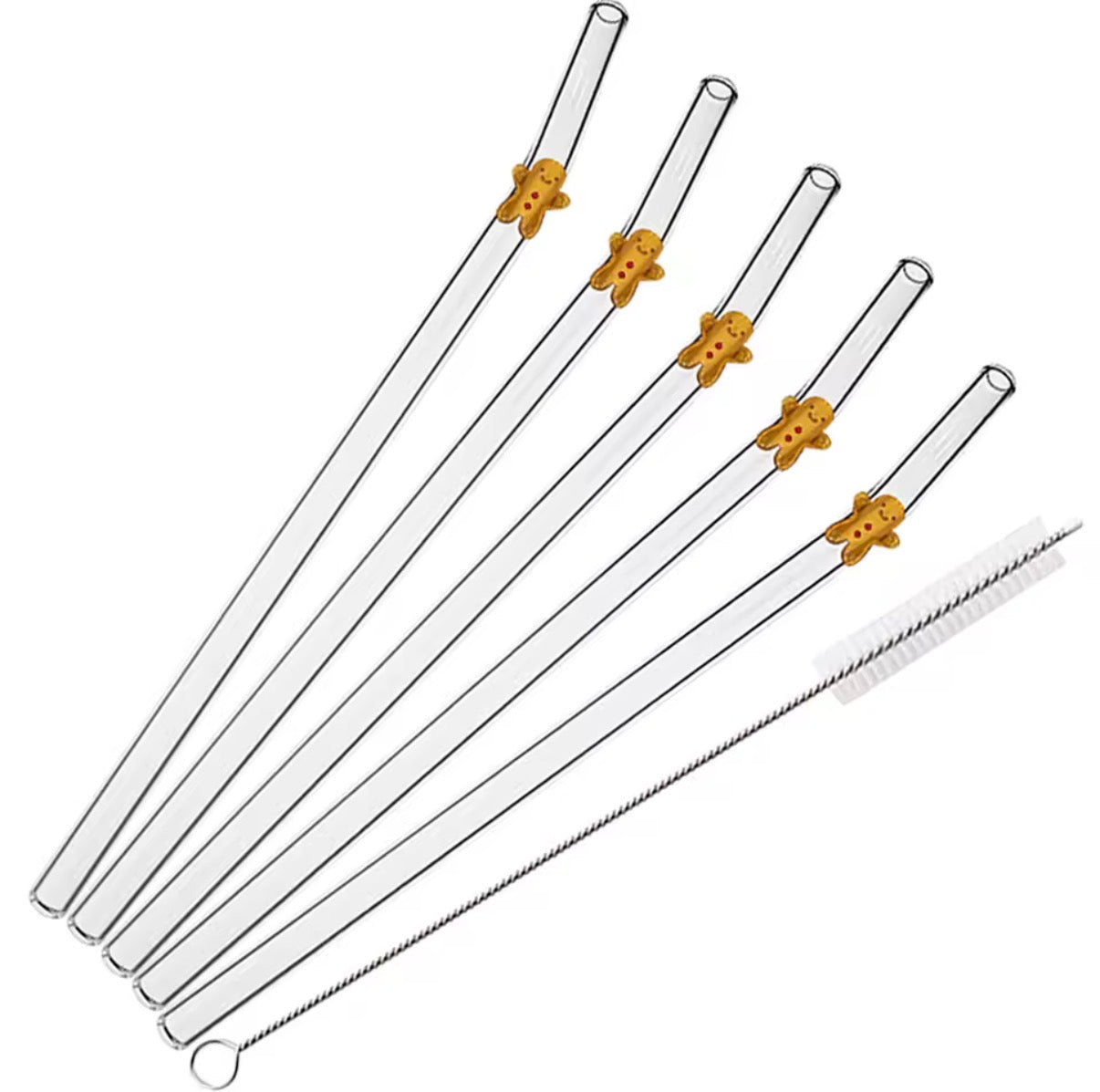 Christmas Glass Straw
