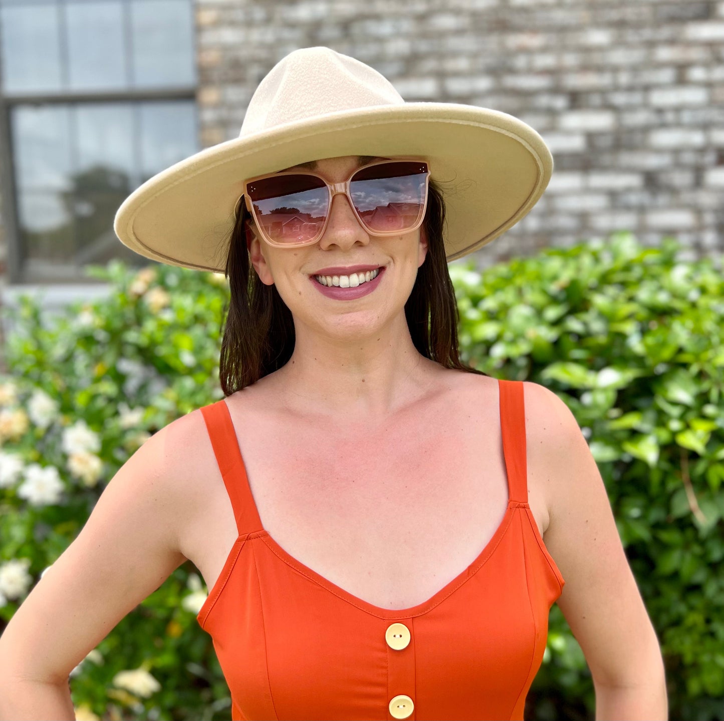 Wide Brim Panama Hat