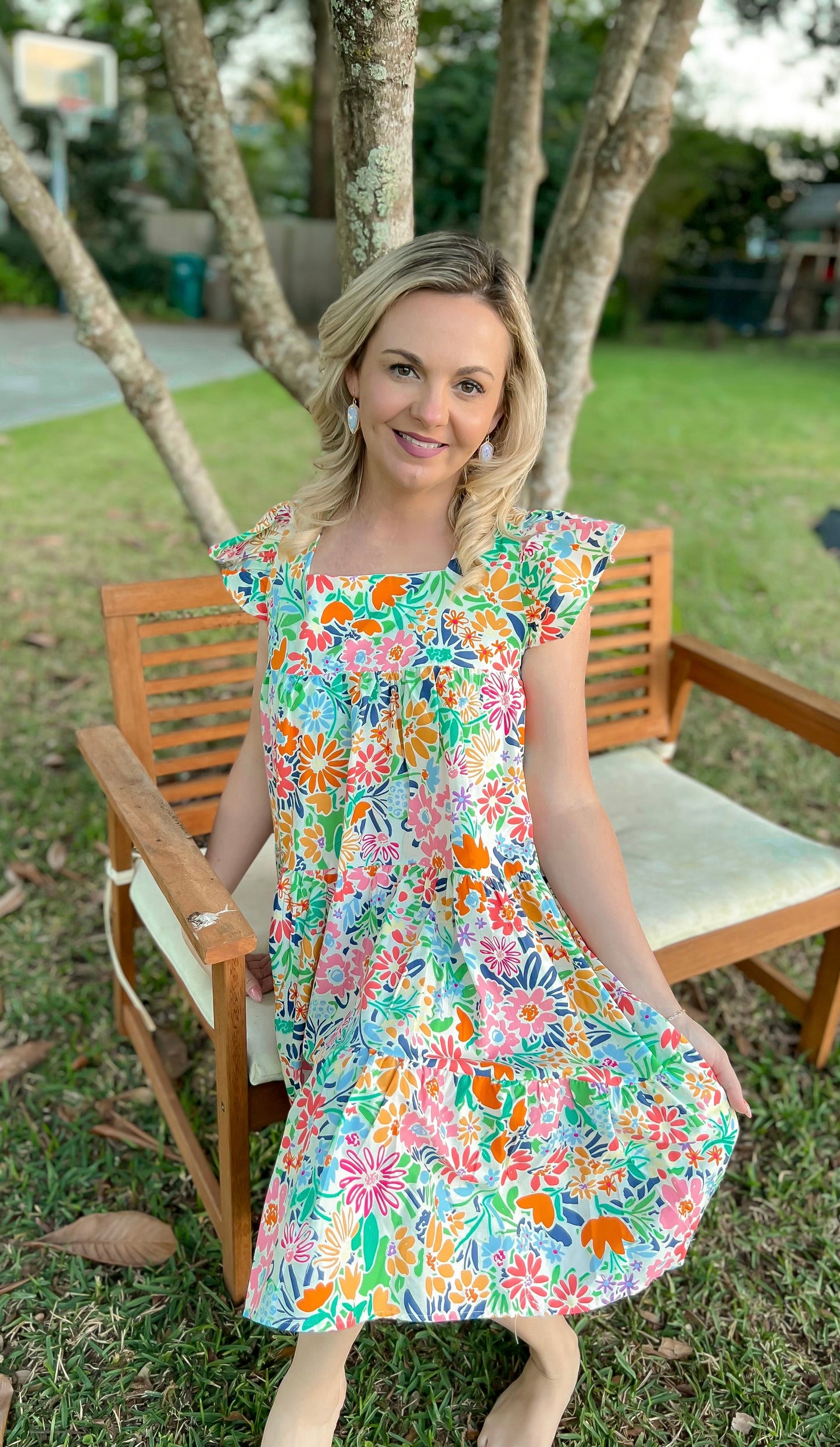 All Eyes on Me Floral Dress